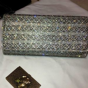 Clutch shoulder evening hand bag